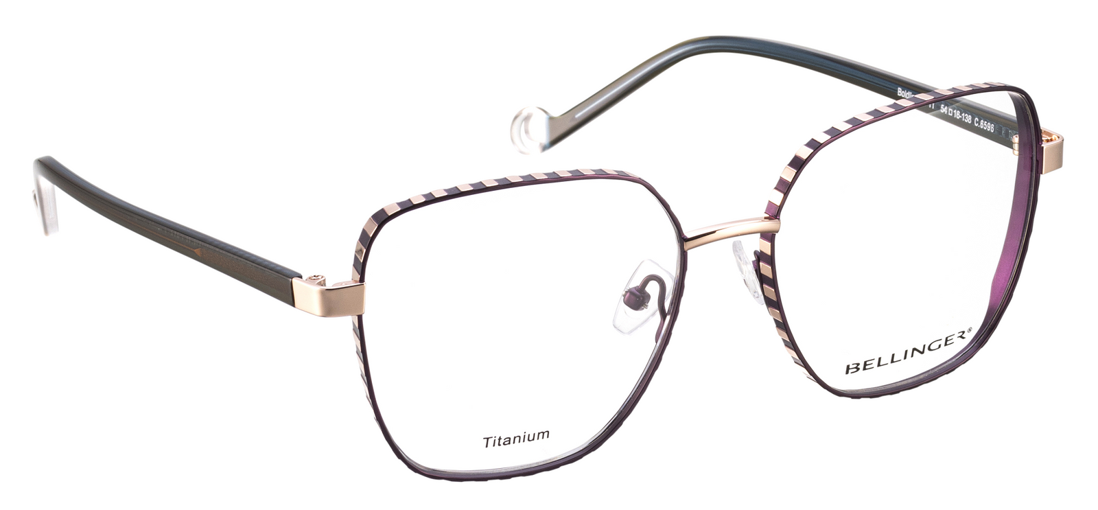 Alexander Daas - Bellinger Boldline-SP11 Eyeglasses - Color 6596 - Side View