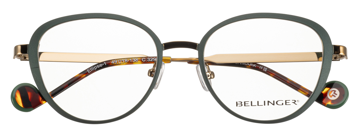 Alexander Daas - Bellinger Ellipse-1 Eyeglasses - Color 3298 - Front View
