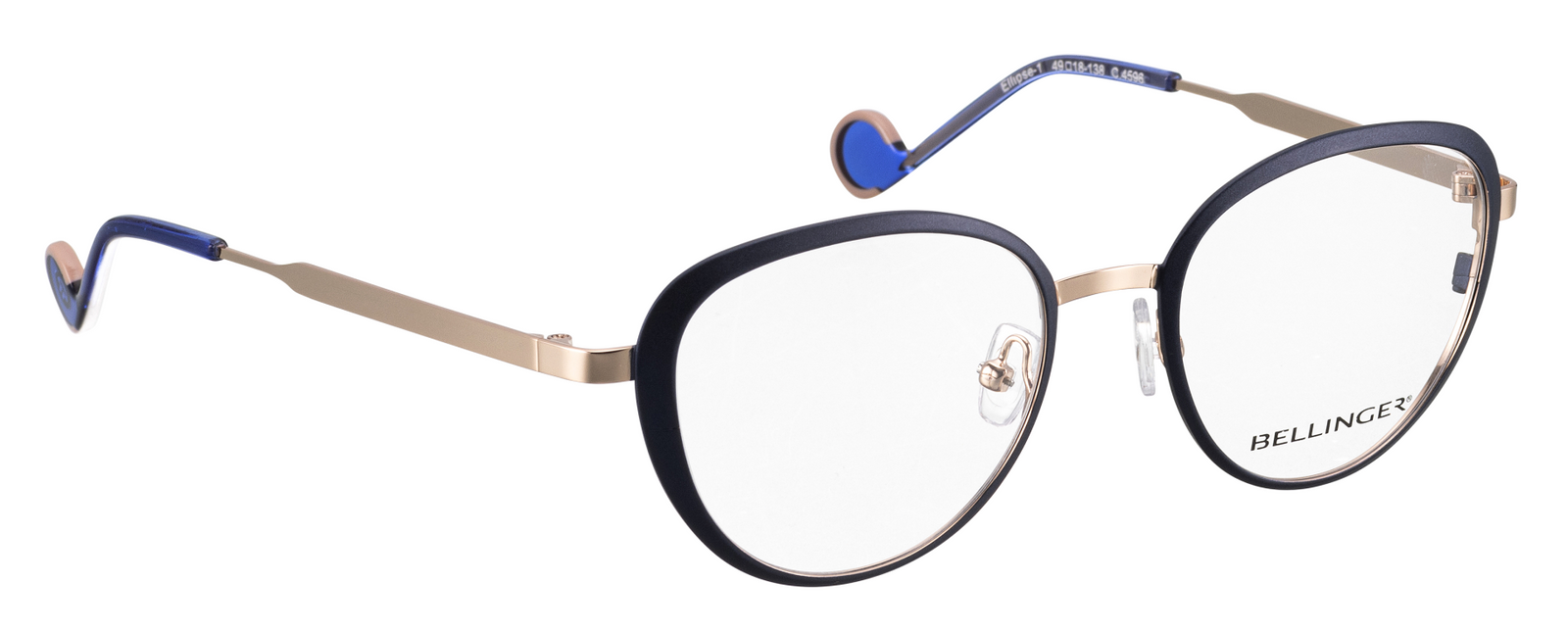 Alexander Daas - Bellinger Ellipse-1 Eyeglasses - Color 4596 - Side View