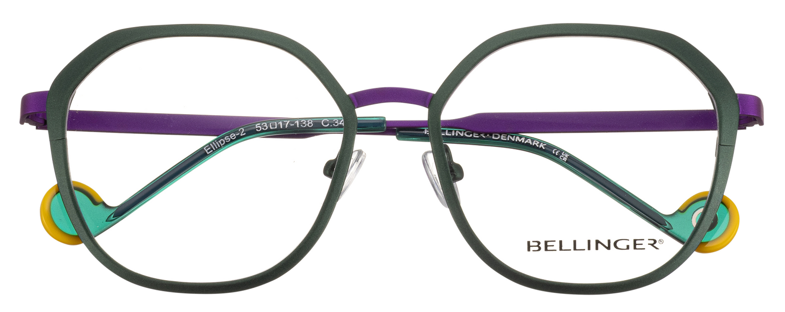 Alexander Daas - Bellinger Ellipse-2 Eyeglasses - Color 3464 - Front View