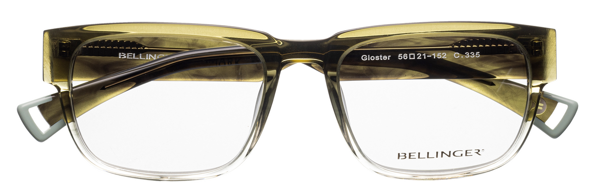 Alexander Daas - Bellinger Gloster Eyeglasses - Color 335 - Front View