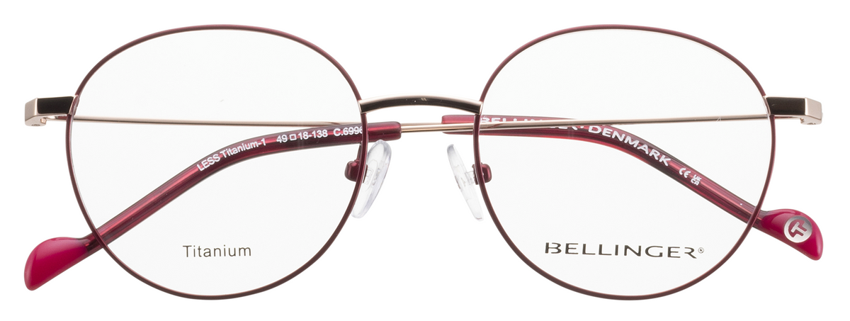 Alexander Daas - Bellinger Less-Titanium-1 Eyeglasses - Color 6996 - Front View