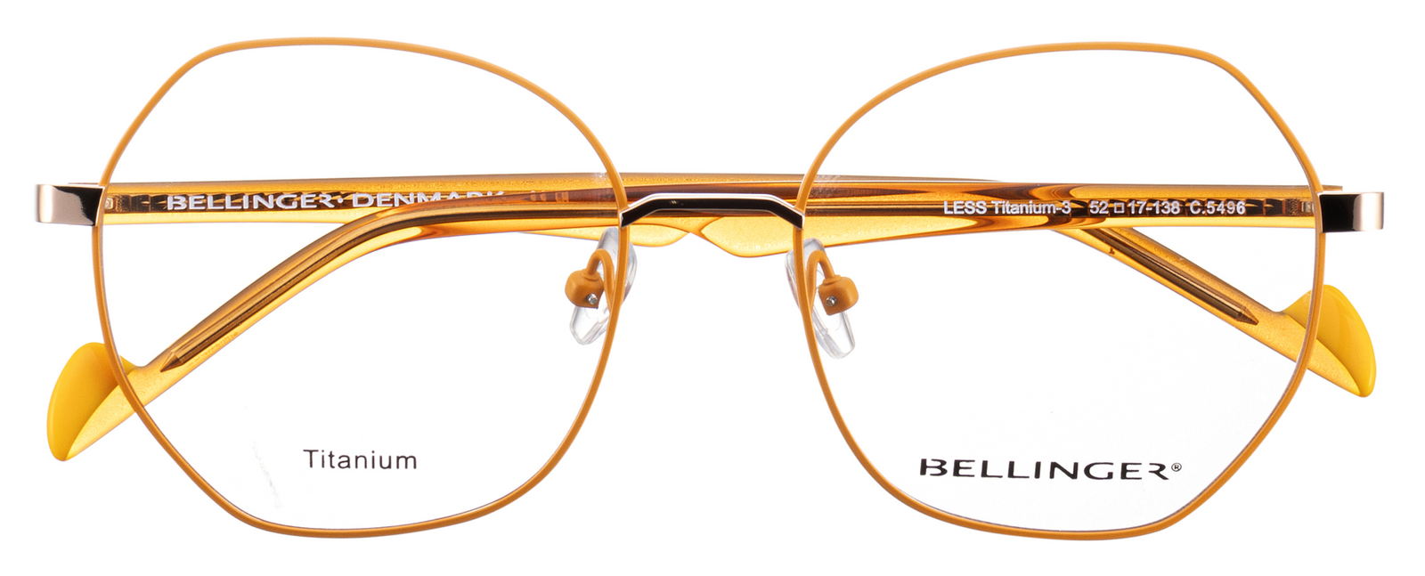 Alexander Daas - Bellinger Less-Titanium-3 Eyeglasses - Color 5496 - Front View