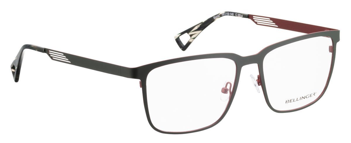 Alexander Daas - Bellinger Sonic Eyeglasses - Color 3514 - Side View