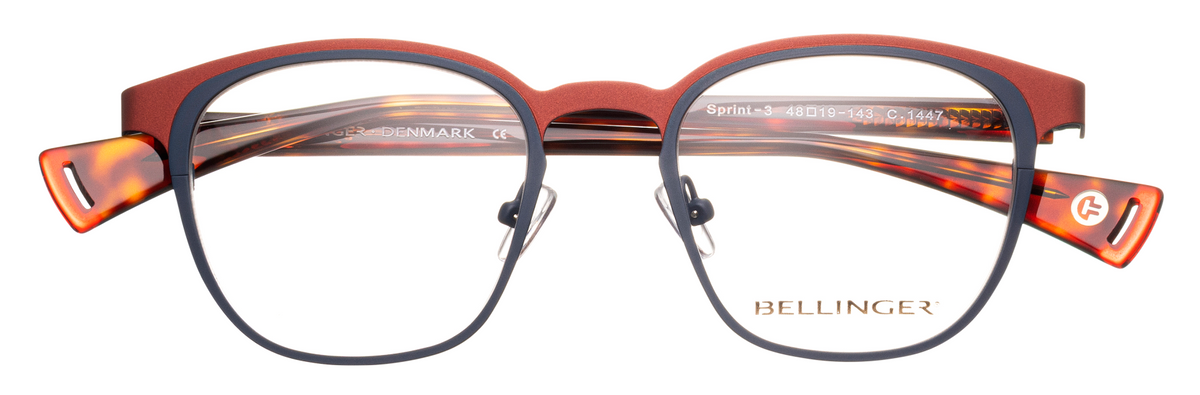 Alexander Daas - Bellinger Sprint-3 Eyeglasses - Color 1447 - Front View
