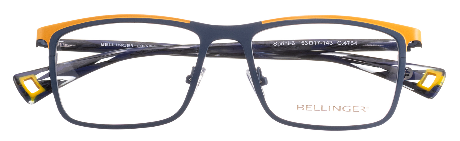 Alexander Daas - Bellinger Sprint-6 Eyeglasses - Color 4754 - Front View