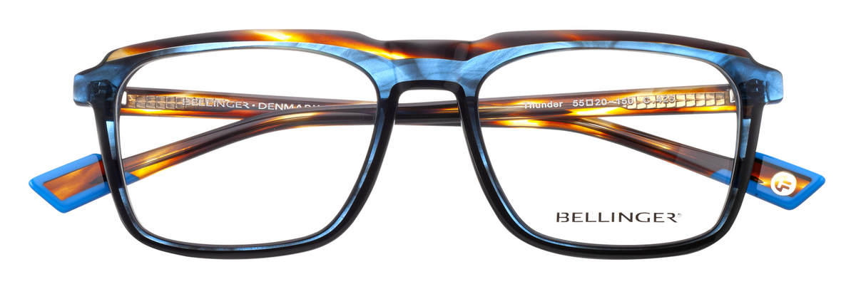 Alexander Daas - Bellinger Thunder Eyeglasses - Color 425 - Front View
