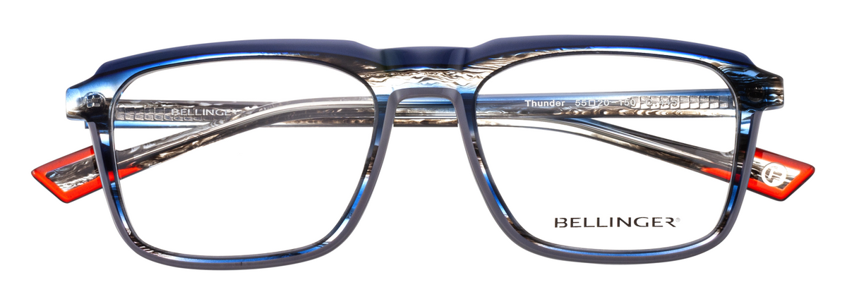 Alexander Daas - Bellinger Thunder Eyeglasses - Color 445 - Front View