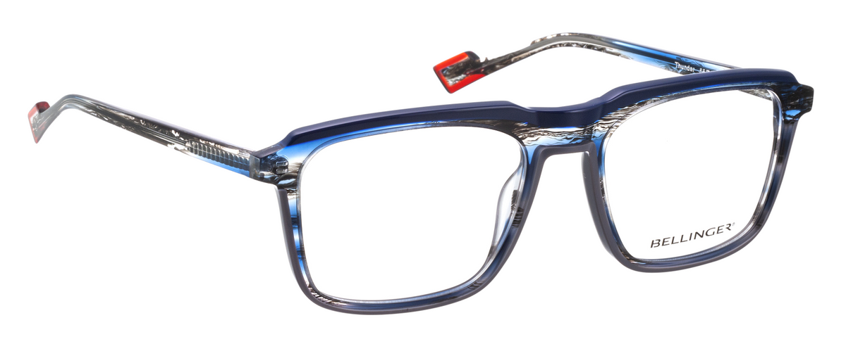 Alexander Daas - Bellinger Thunder Eyeglasses - Color 445 - Side View