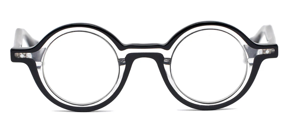 Alexander Daas - Blake Kuwahara Mead Eyeglasses - Crystal - Front View