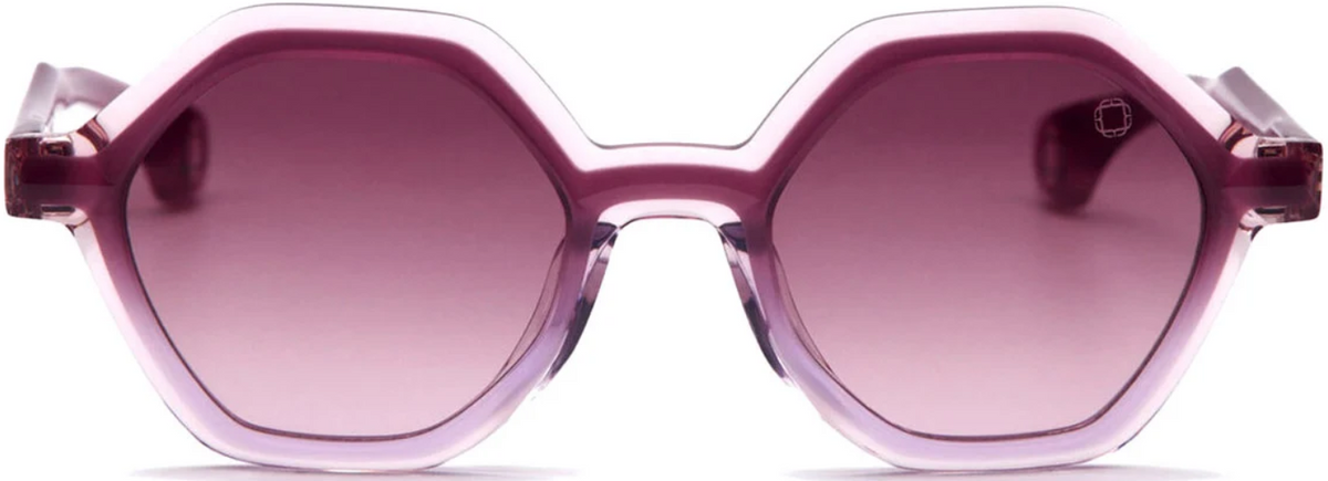 Alexander Daas - Blake Kuwahara Noyes Sunglasses - Mauve Fade - Pink Gradient - Front View