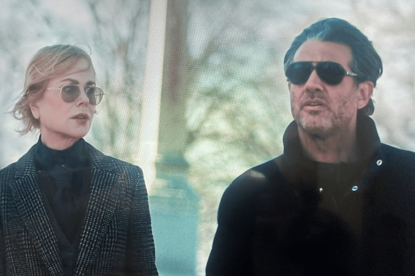 Bobby Cannavale wearing Alexander Daas Victory sunglasses in Scarpetta