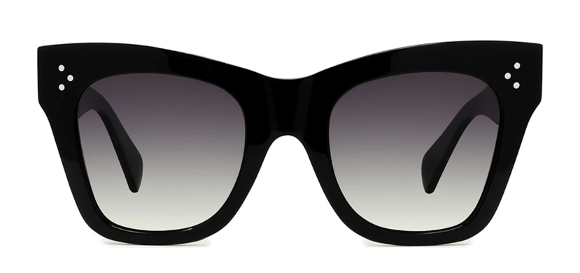 Alexander Daas - Celine CL4004IN Sunglasses - Shiny Black - Front View