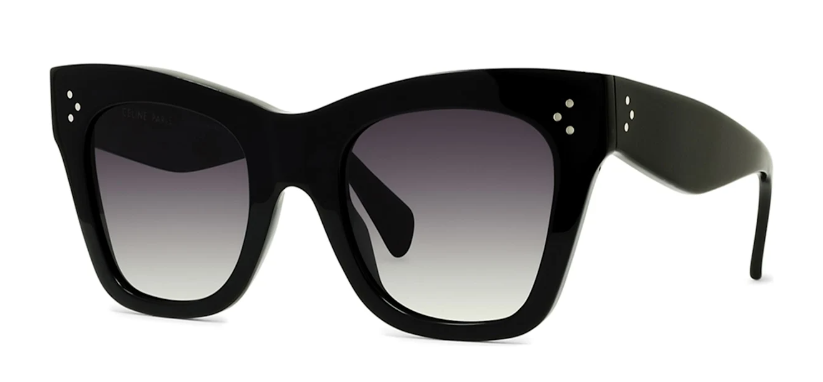 Alexander Daas - Celine CL4004IN Sunglasses - Shiny Black - Side View