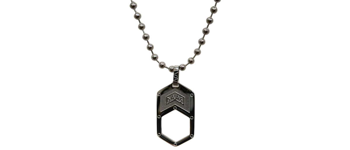 Daas Glasses Chain Cielo Silver