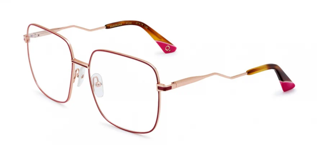 Alexander Daas - Etnia Barcelona Eleonora Eyeglasses - Pink Gold Pink - Side View