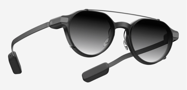 Alexander Daas - Even Realities Even G2 A Sunglasses Clip - Grey - Side View