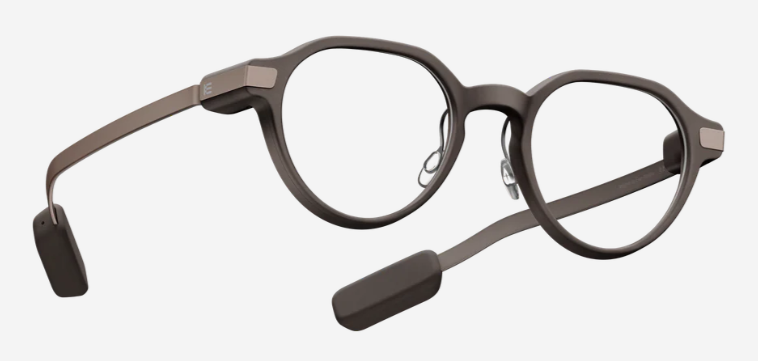 Alexander Daas - Even Realities Even G2 A Eyeglasses - Color Brown1 - Side View