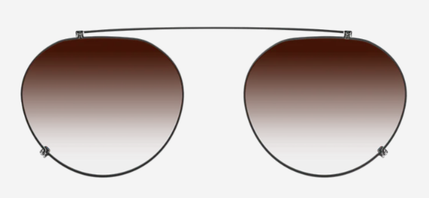 Alexander Daas - Even Realities Even G2 A Sunglasses Clip - Brown - Front View