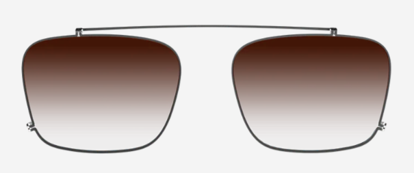 Alexander Daas - Even Realities Even G2 B Sunglasses Clip - Brown - Front View