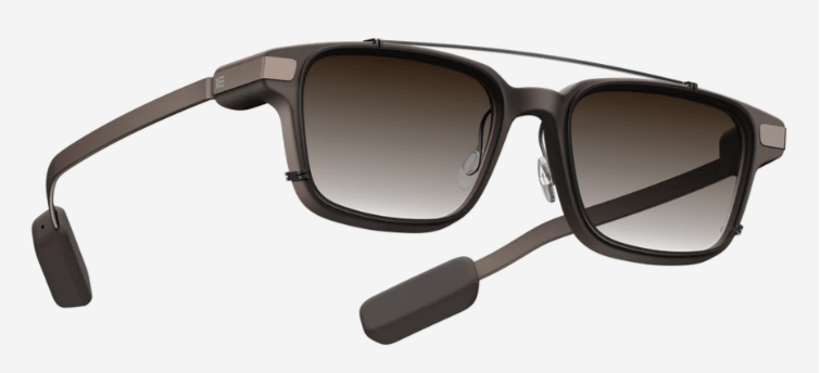 Alexander Daas - Even Realities Even G2 B Sunglasses Clip - Brown - Side View