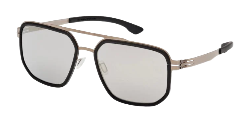 Alexander Daas - IC Berlin Tantal Sunglasses - 05A Bronze Black - Quicksilver - Side View