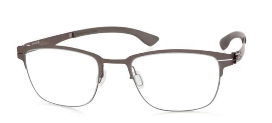 Alexander Daas - IC Berlin The Lone Wolf Eyeglasses - Graphite - Side View