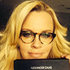 Jenny McCarthy wearing Alexander Daas Potrero Eyeglasses - Toffee