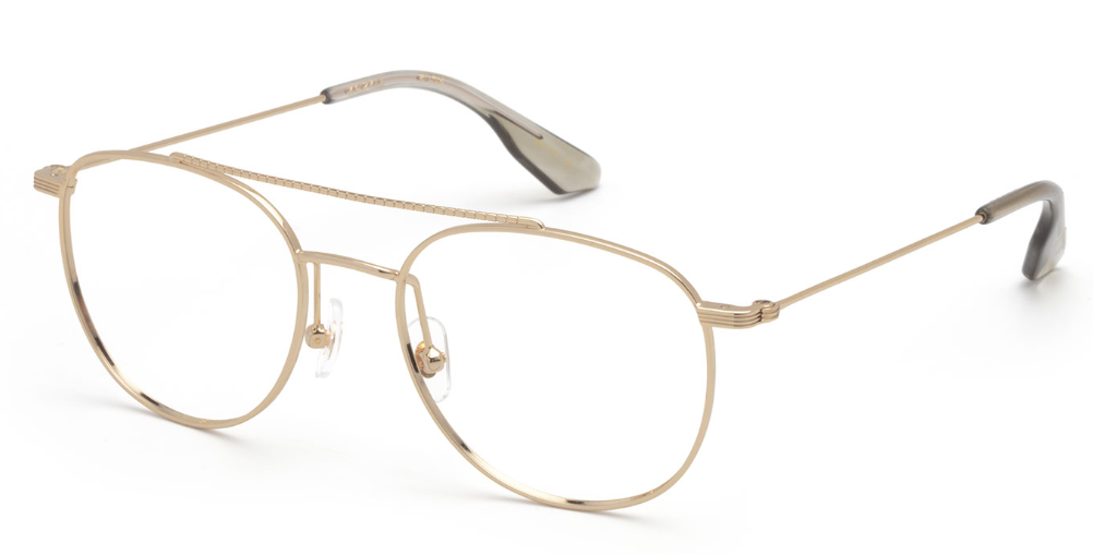 Alexander Daas - Krewe Elysian Eyeglasses - 12K Rain - Side View