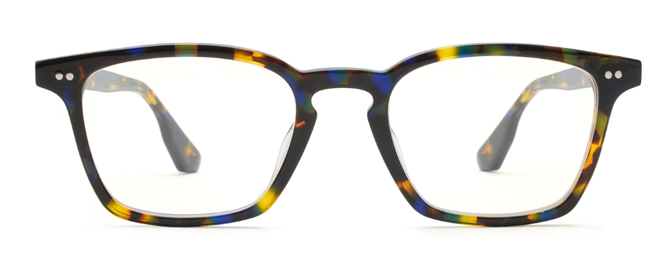 Alexander Daas - Krewe Ethan Eyeglasses - Lapis - Front View