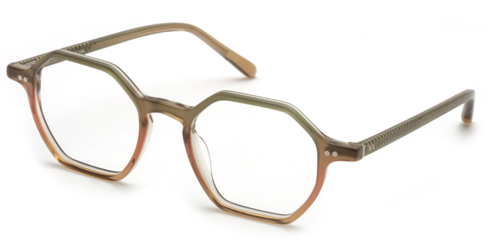 Alexander Daas - Krewe Julien Eyeglasses - Wasabi - Side View