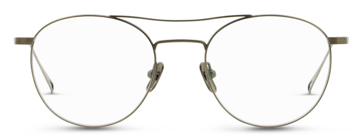 Alexander Daas - Lunor M14 01 Eyeglasses - Antique Silver - Front View