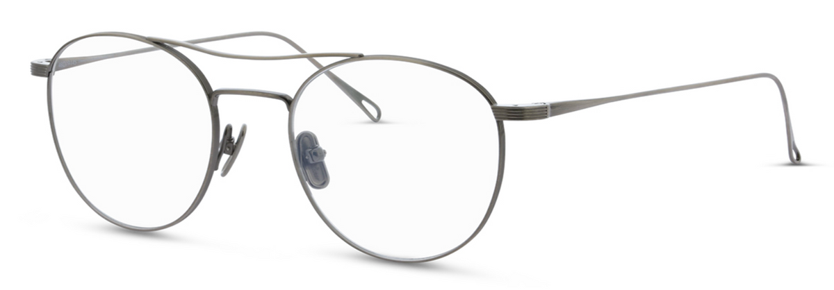 Alexander Daas - Lunor M14 01 Eyeglasses - Antique Silver - Side View