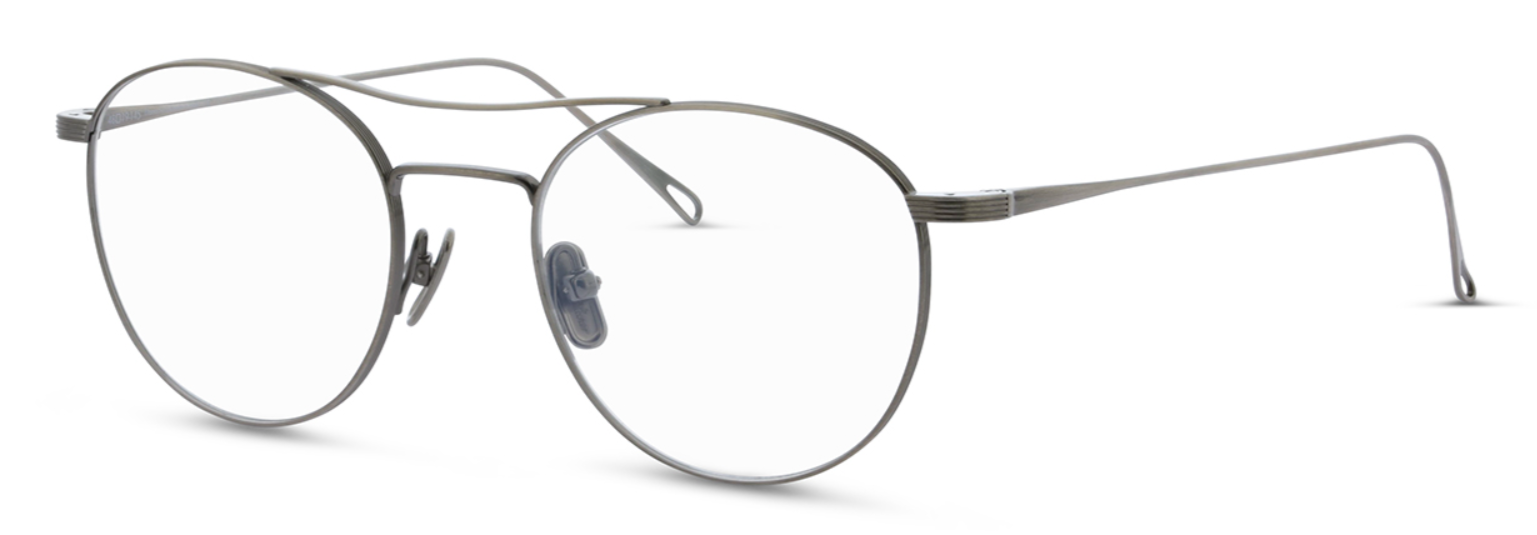 Alexander Daas - Lunor M14 01 Eyeglasses - Antique Silver - Side View