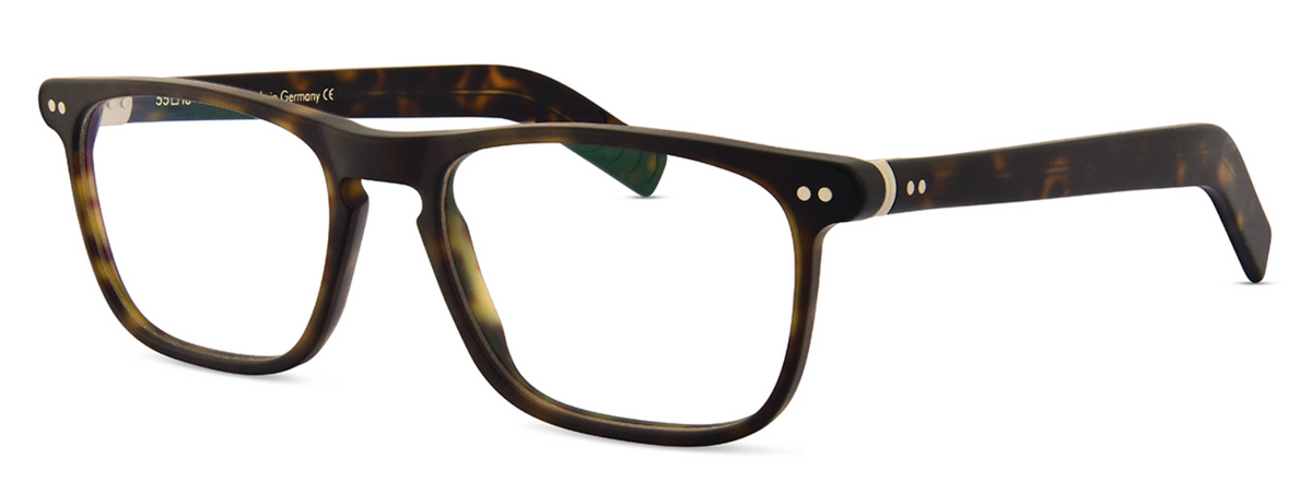 Alexander Daas - Lunor A6 256 Eyeglasses - Dark Havana Matte- Side View