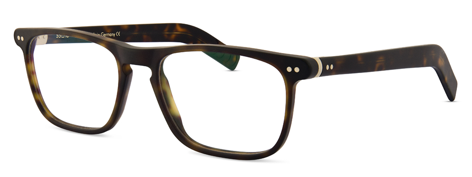 Alexander Daas - Lunor A6 256 Eyeglasses - Dark Havana Matte- Side View