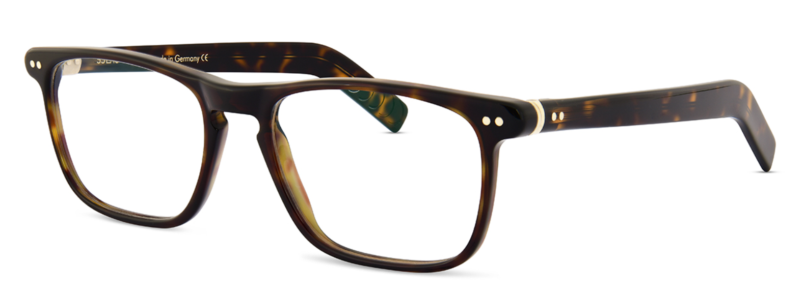 Alexander Daas - Lunor A6 256 Eyeglasses - Dark Havana - Side View