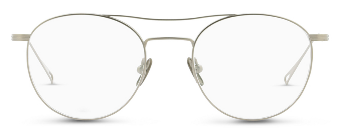 Alexander Daas - Lunor M14 01 Eyeglasses - Satin Platinum - Front View