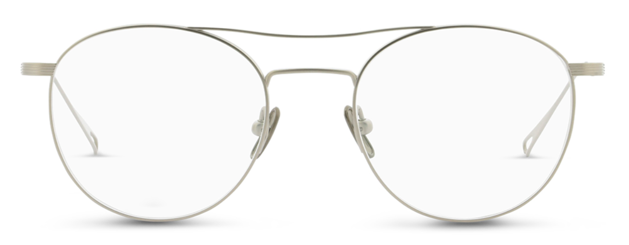 Alexander Daas - Lunor M14 01 Eyeglasses - Satin Platinum - Front View