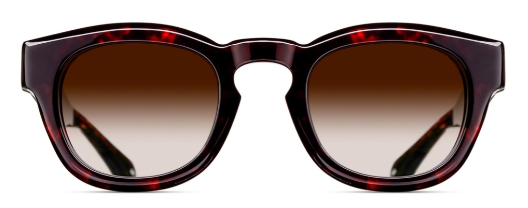 Alexander Daas - Matsuda M1029 Sunglasses - Dark Tortoise - Rose Gradient - Front View