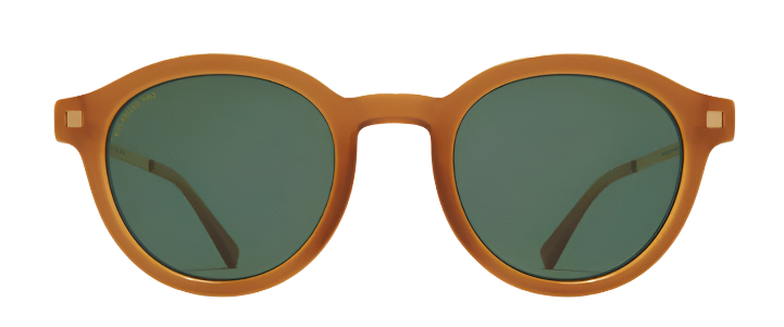 Alexander Daas - Mykita Ketill Sunglasses - Dark Brown Polar G15 - Front View