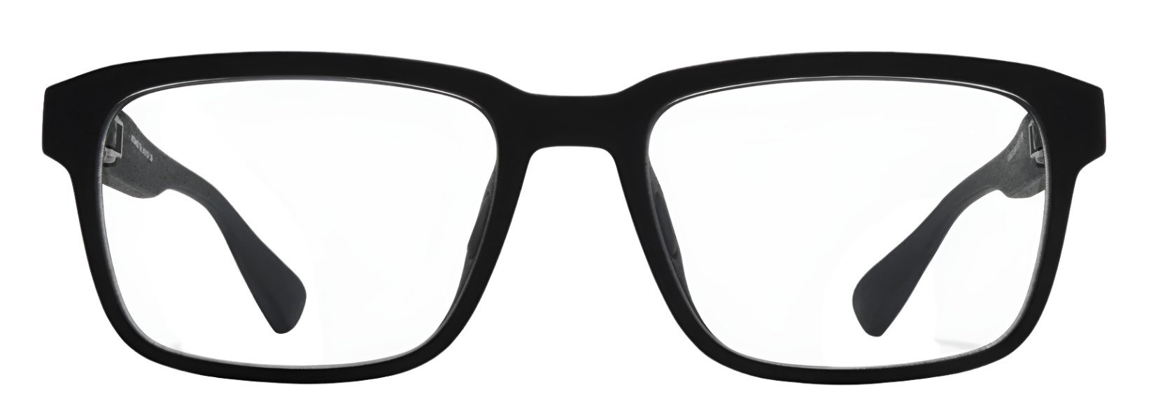 Alexander Daas - Mykita Tevel Eyeglasses - Pitch Black - Front View