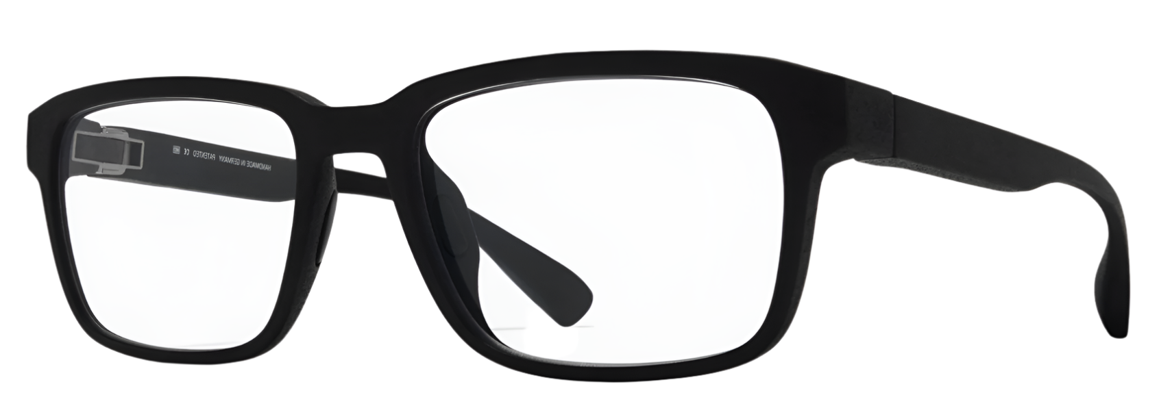 Alexander Daas - Mykita Tevel Eyeglasses - Pitch Black - Side View