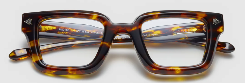 Alexander Daas - Press Electric Eyeglasses - PU001 Forever Silver - Front View