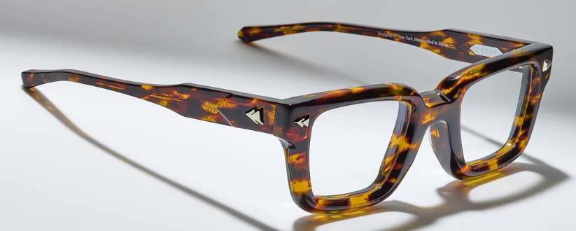 Alexander Daas - Press Electric Eyeglasses - PU001 Forever Silver - Side View