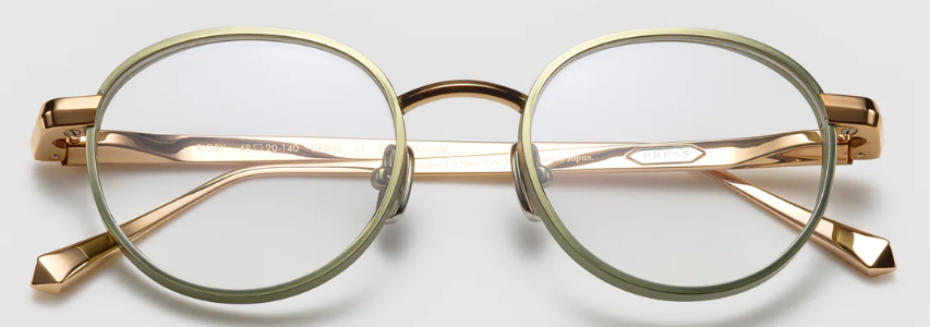 Alexander Daas - Press Rigby Eyeglasses - DR005 Cascade Green  Front View