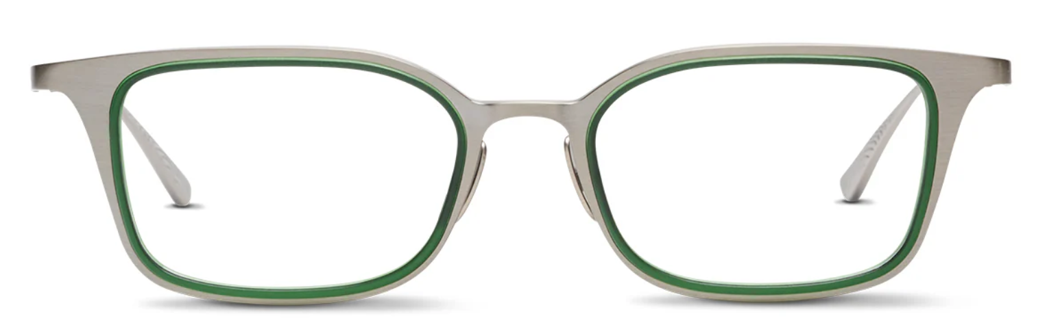 Alexander Daas - Salt Optics Mason Eyeglasses - Steel Antique Silver - Front View