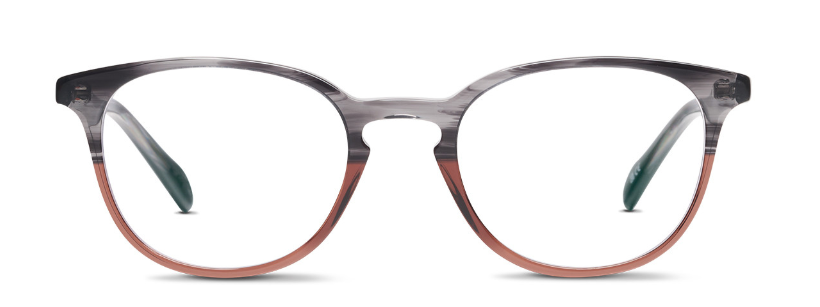 Alexander Daas - SALT Optics Tiffany Eyeglasses - Grey Cinnamon - Front View