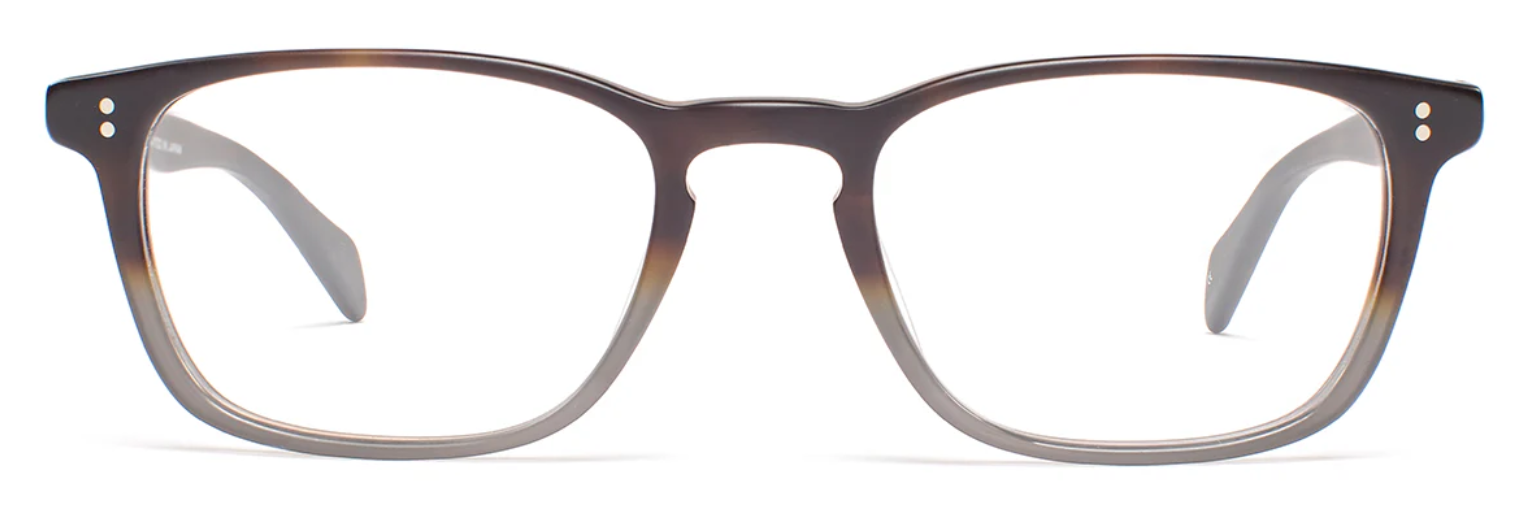 Alexander Daas - Salt Optics Zissou Eyeglasses - Matte Earth Grey - Front View