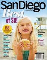 San Diego Magazine Cover from 2013-08